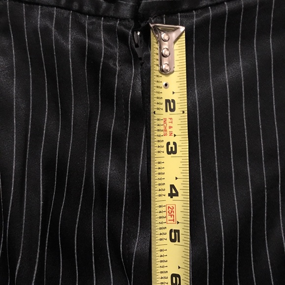Silky dress pin stripe pajama pants 28/28 - high waist - Picture 9 of 12